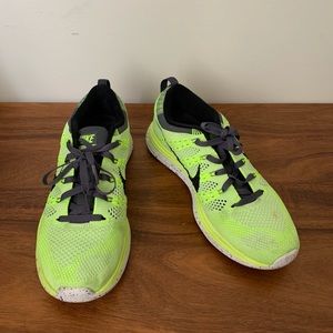 Nike Flyknit One Neon Yellow Sneakers 7.5